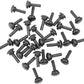 Arlen Ness Deep Cut Floorboard Replacement Rubber Insert Aluminum 34 Pack 06-846