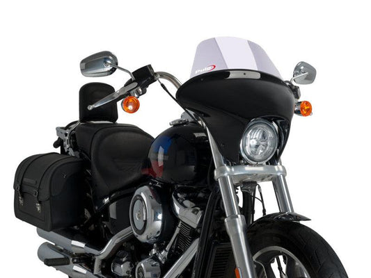 PUIG Batwing Touring Screen Clear for Harley Davidson Softail Low Rider FXLR 18-20 21052W