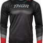 THOR Assist MTB Long-Sleeve Jersey Black/Gray/Red 2023 Model