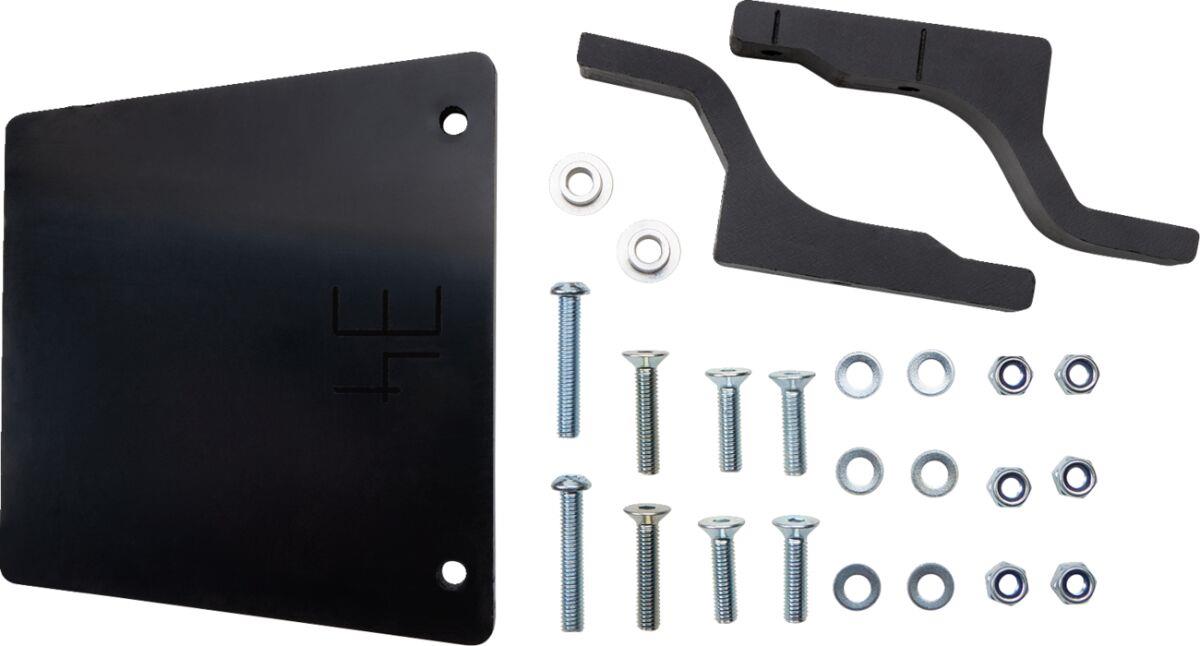 AXP Racing Skid Plate Black Full Coverage For Tm Racing Tm 2022-2024 Ax1624
