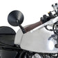 Daytona Bar End Mirror 30mm Clamp Black Side View Short D-MIRROR-10 89816