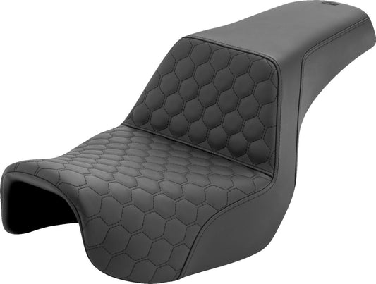 Saddlemen Honeycomb Step-Up Seat For HD FXDF 1690 16-17 806-04-177