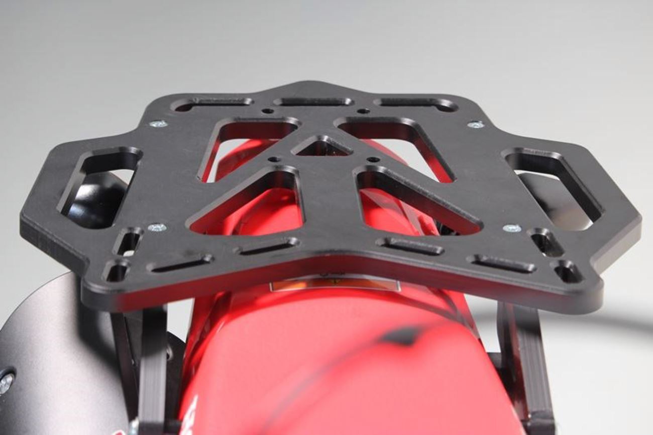 AXP Racing Rear Rack For Honda CRF 300 L ABS 2021-2025 Black HDPE AX1609