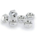 PUIG M8 Nuts x 6 Silver Universal 0863P