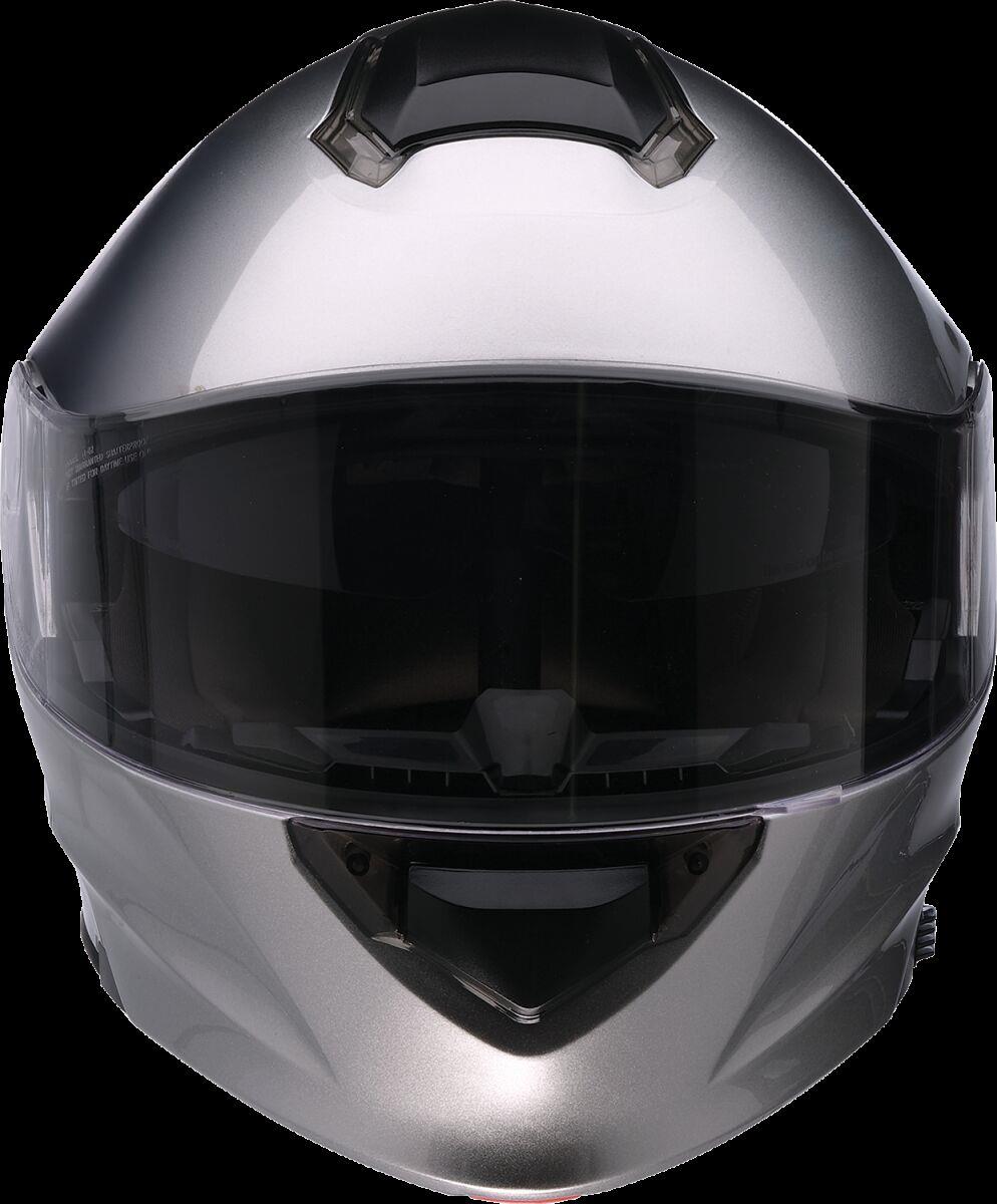 Z1R Solaris 2.0 Silver Motorcycle Helmet