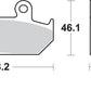 Sbs HS Street Excel Sintered Front Brake Pads For Honda GL 1500 SE 88-01 647HS