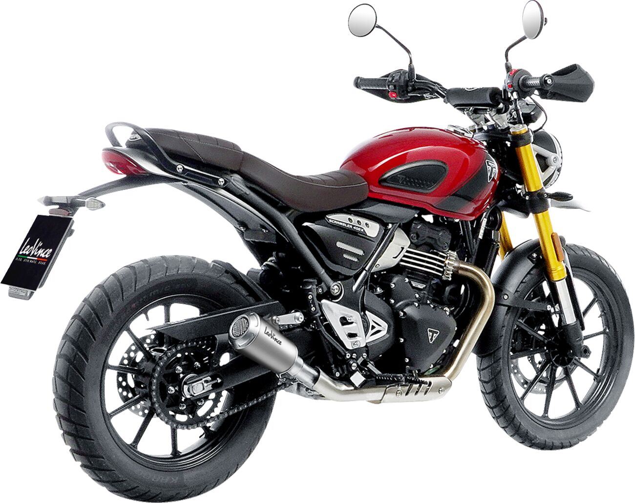 Leovince Muffler Lv-10 One For Triumph 400 15268u