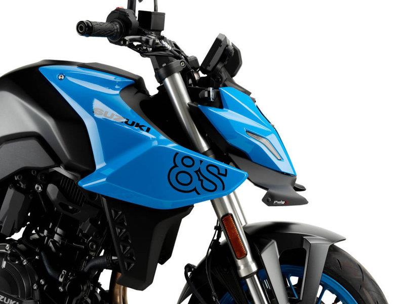 PUIG Naked Front Spoiler Matt Black for Suzuki GSX 8S 23-25 21704J