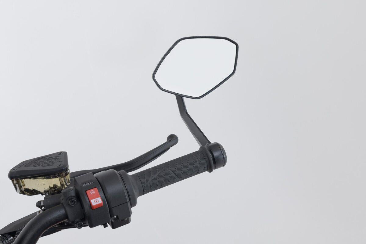 SW MOTECH Bar End Mirrors For KTM DUKE 790 ABS 2014-2024 Black MIR.04.641.10000