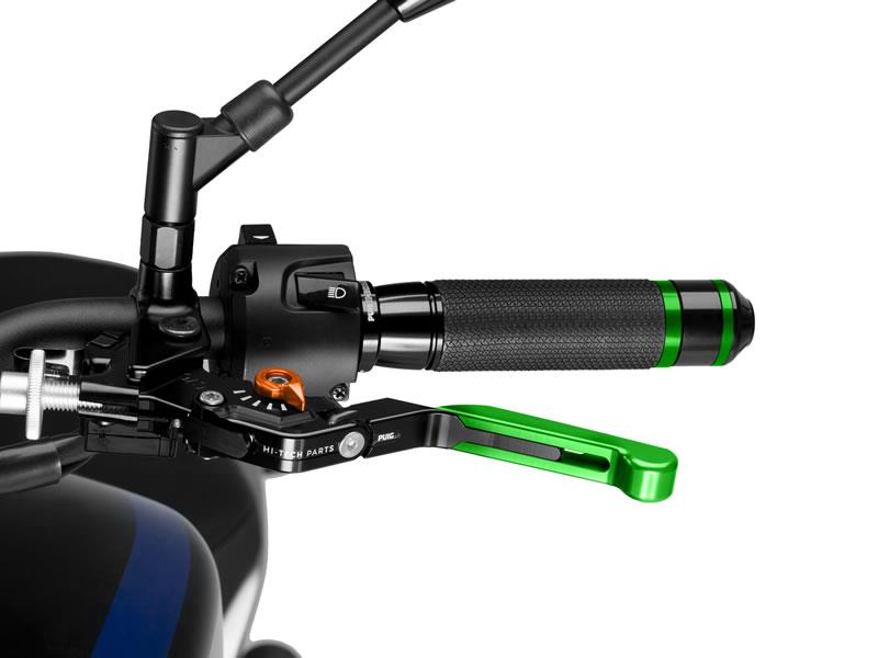 Puig Extendable Folding V3 Clutch (Green Extender With Blue Selector) Orange 4098F