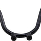 LA Choppers Handlebar Jackrabbit Black 10" Rise Stainless Steel LA-7311-01B