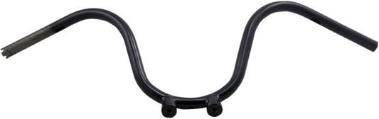 LA Choppers Handlebar Jackrabbit Black 10" Rise Stainless Steel LA-7311-01B