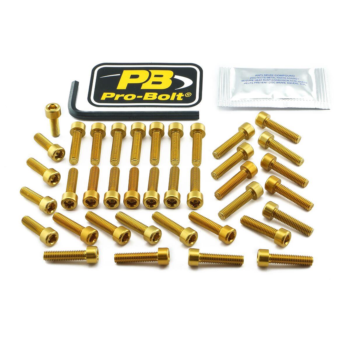 Pro Bolt Aluminium Engine Bolt Kit For Triumph Street Triple 765 R 17-23 ETR230G