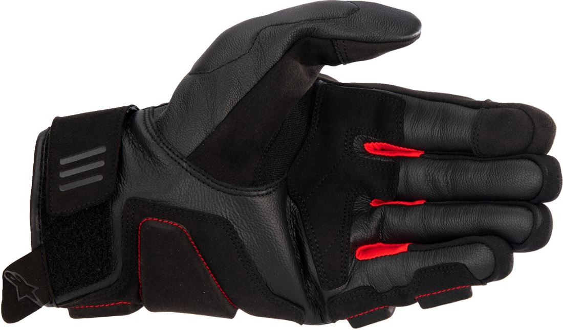 Alpinestars Phenom Leather Gloves Black Red