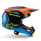 ALPINESTARS SM3 Fray Helmet BLK/OR/YL 2025 Model
