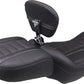 Mustang Wide Deluxe Touring Passenger Seat For Harley FLHX 2023-2026 88420DC