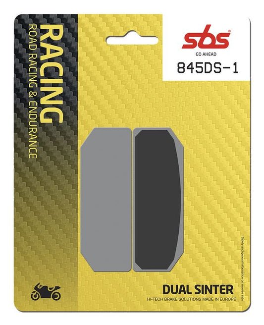 Sbs DS Racing Dual Sintered Brake Pads For BMW S 1000 HP4 Race 2018 845DS-1