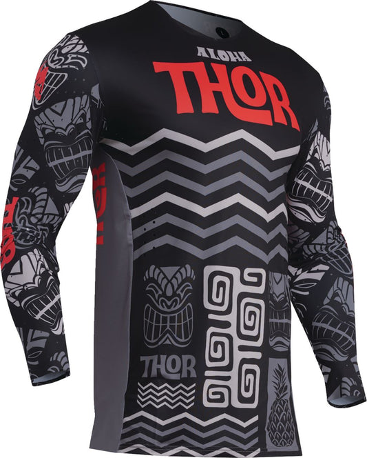 Thor Jersey Prime Aloha Black/Gray 24 Model