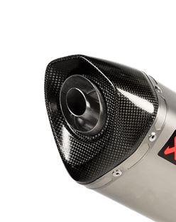 Akrapovic End Cap CF Black For Yamaha MT-125 19-24 V-EC324