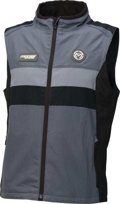 MOOSE OFFROAD Moto Vest GRAY/BLACK 2025 Model