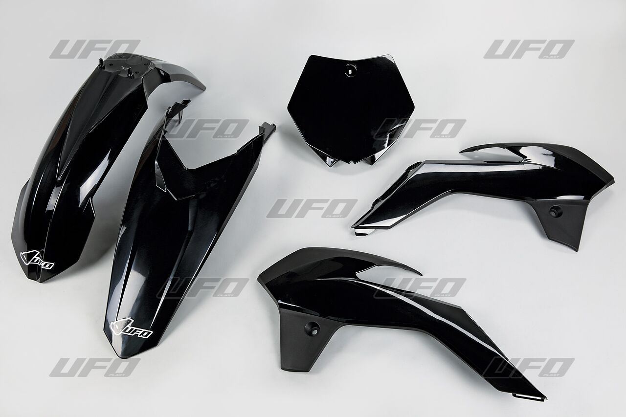 UFO COMPLETE BODY KIT KTM 85/105 BLACK KTKIT514E001