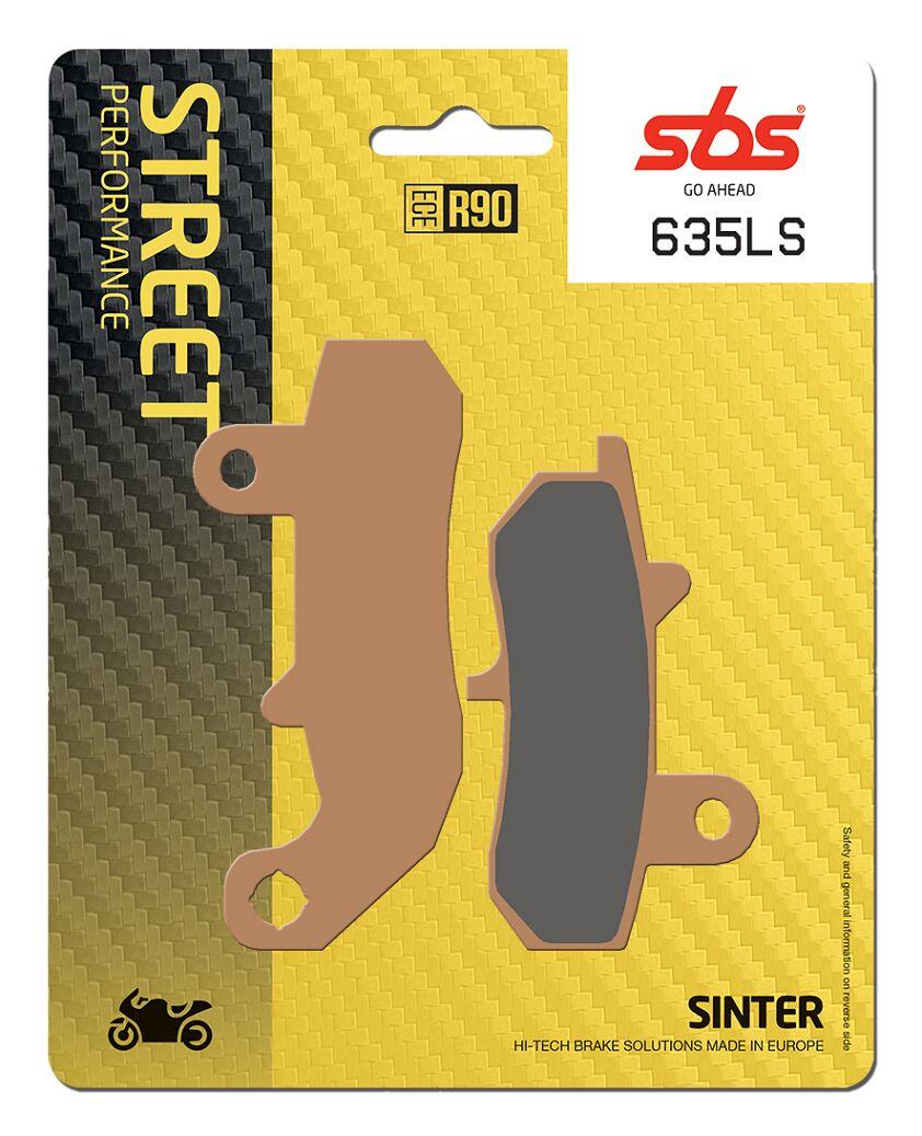 Sbs LS Street Excel Sintered Rear Brake Pads For Suzuki RG 125 F 1989-1996 635LS