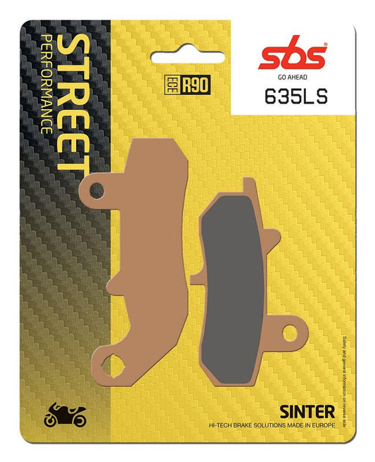 Sbs LS Street Excel Sintered Rear Brake Pads For Suzuki RG 125 F 1989-1996 635LS