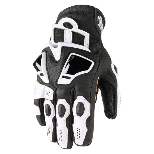Icon Hypersport Gloves White