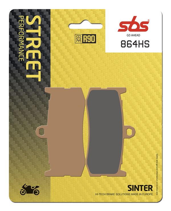 Sbs HS Street Excel Front Brake Pads For Triumph Daytona 675 2009-2016 864HS
