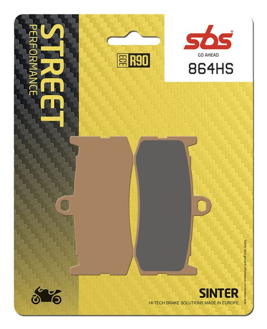 Sbs HS Street Excel Front Brake Pads For Triumph Daytona 675 2009-2016 864HS