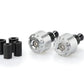 Puig Short Bar End Weights Silver 3533N