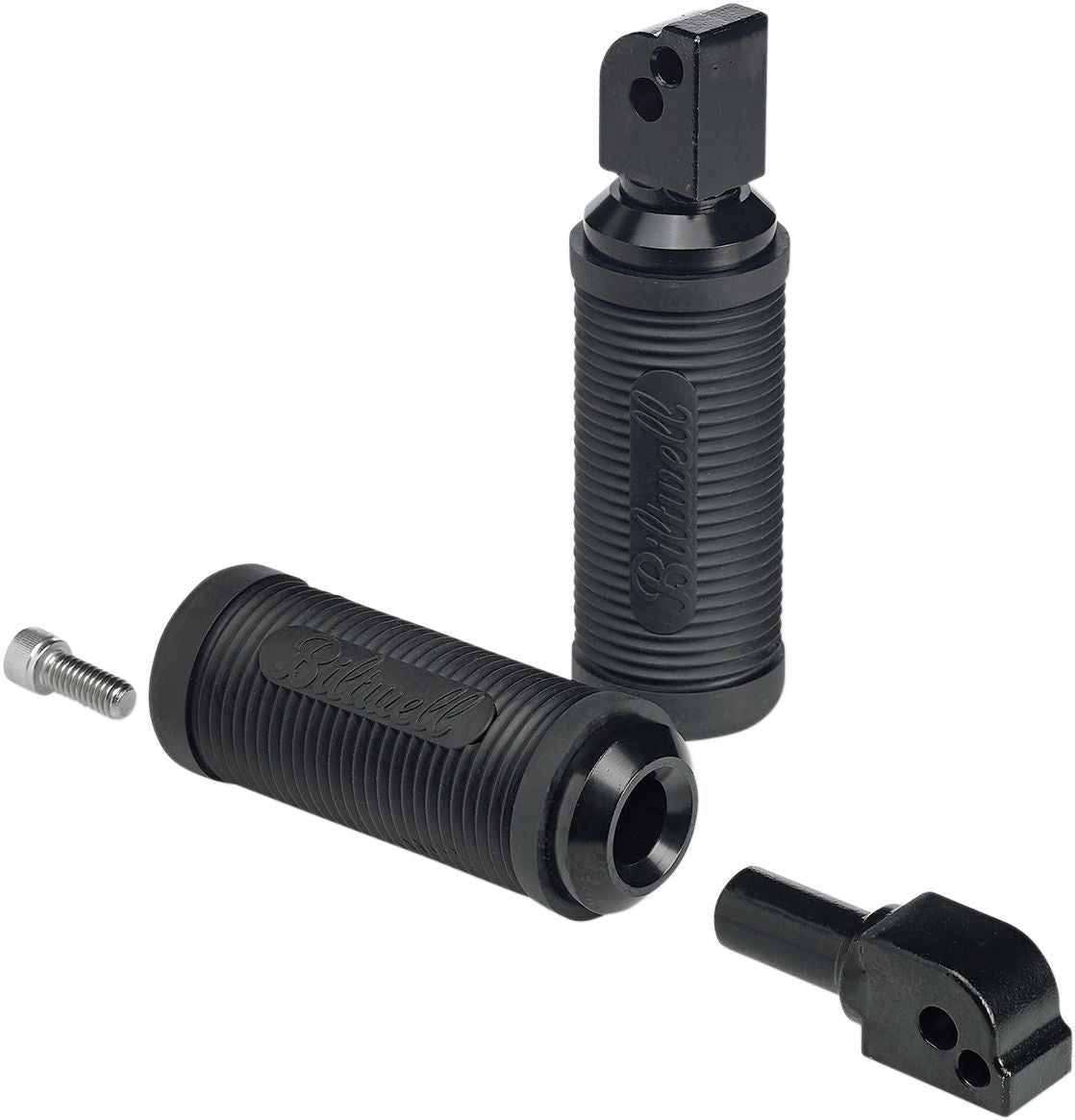 Biltwell Norman Passenger Footpegs in Black To Fit 2018-2020 Softail Motorcycle