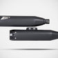 Zard Overlapped Slip-Ons Muffler For Harley FLHC 1750 2018-2024 ZHD036S10SAO-B