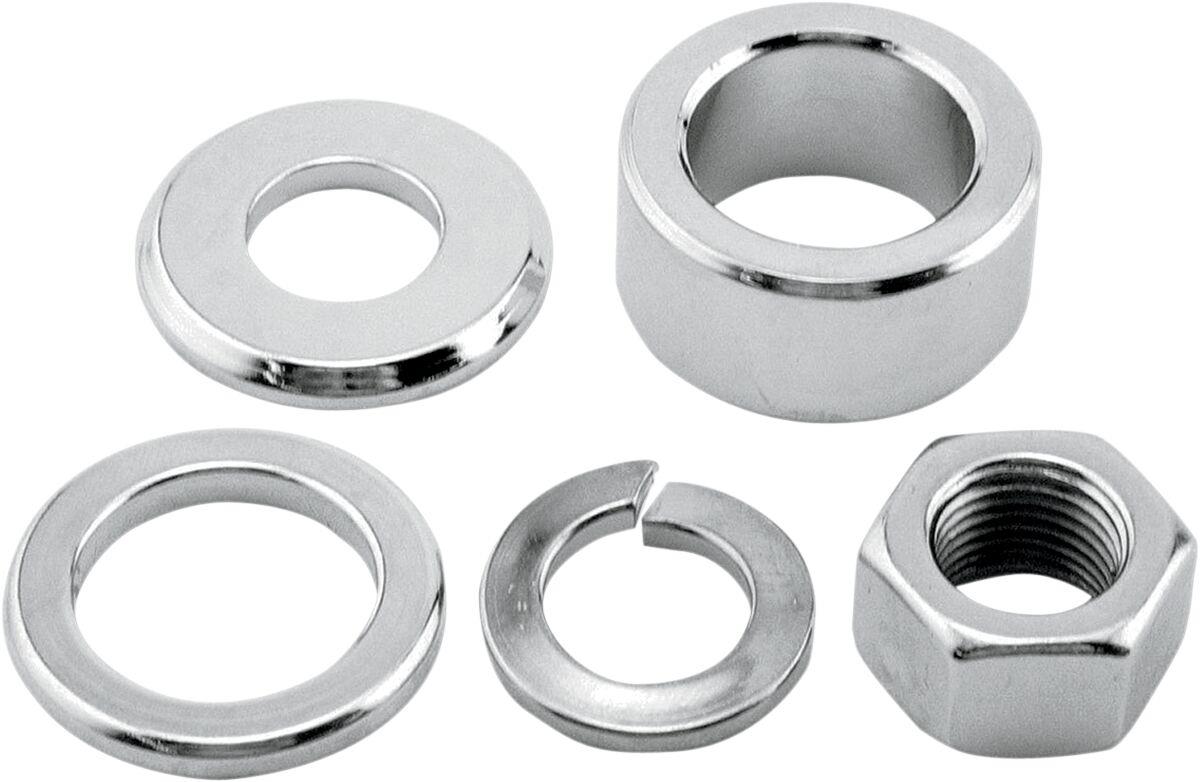 Colony Axle Spacer/Nut Kit For Harley Davidson XL 1200 C 2000-2007 2028-5