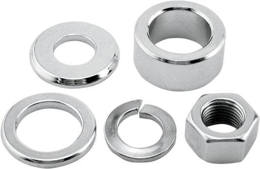 Colony Axle Spacer/Nut Kit For Harley Davidson XL 1200 C 2000-2007 2028-5