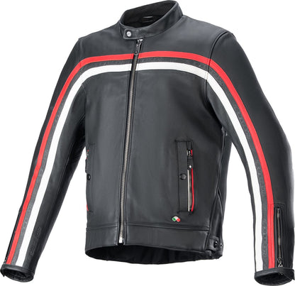 ALPINESTARS Dyno Leather Jacket Black