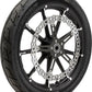 Arlen Ness Big Brake Jagged Floating Rotor Kit For HD FLSB 1750 06-19 02-995