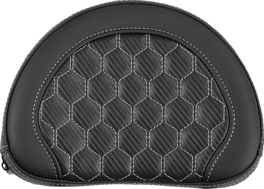 Saddlemen Sissy Bar Pad Silver Black Saddlehyde 051319005