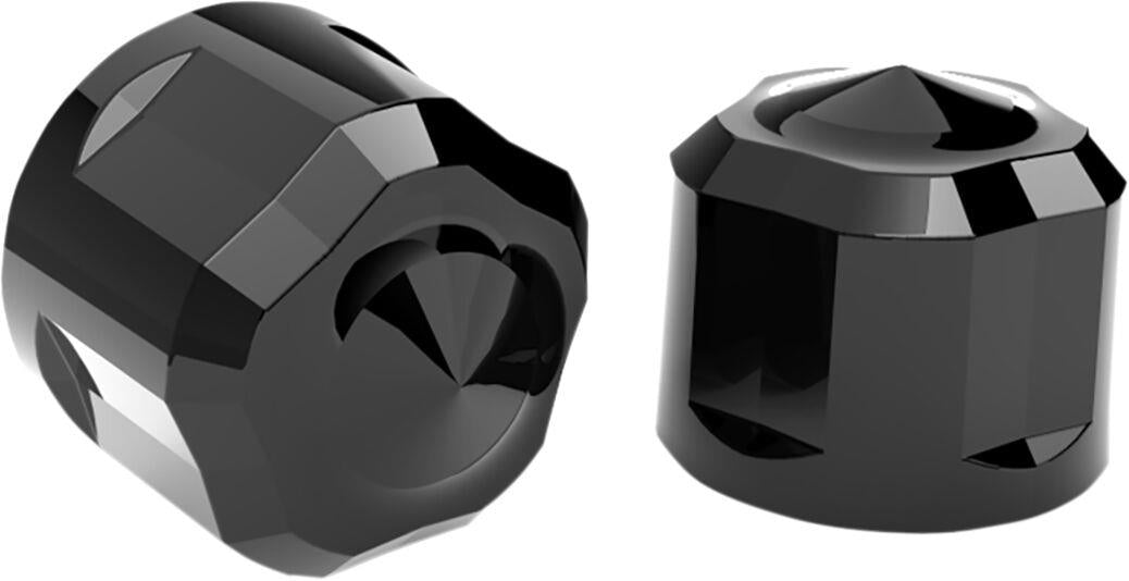 Ciro Engine Bolt Cover Caps For Harley Davidson FLHCS 1923 2017-2026 Black 70022