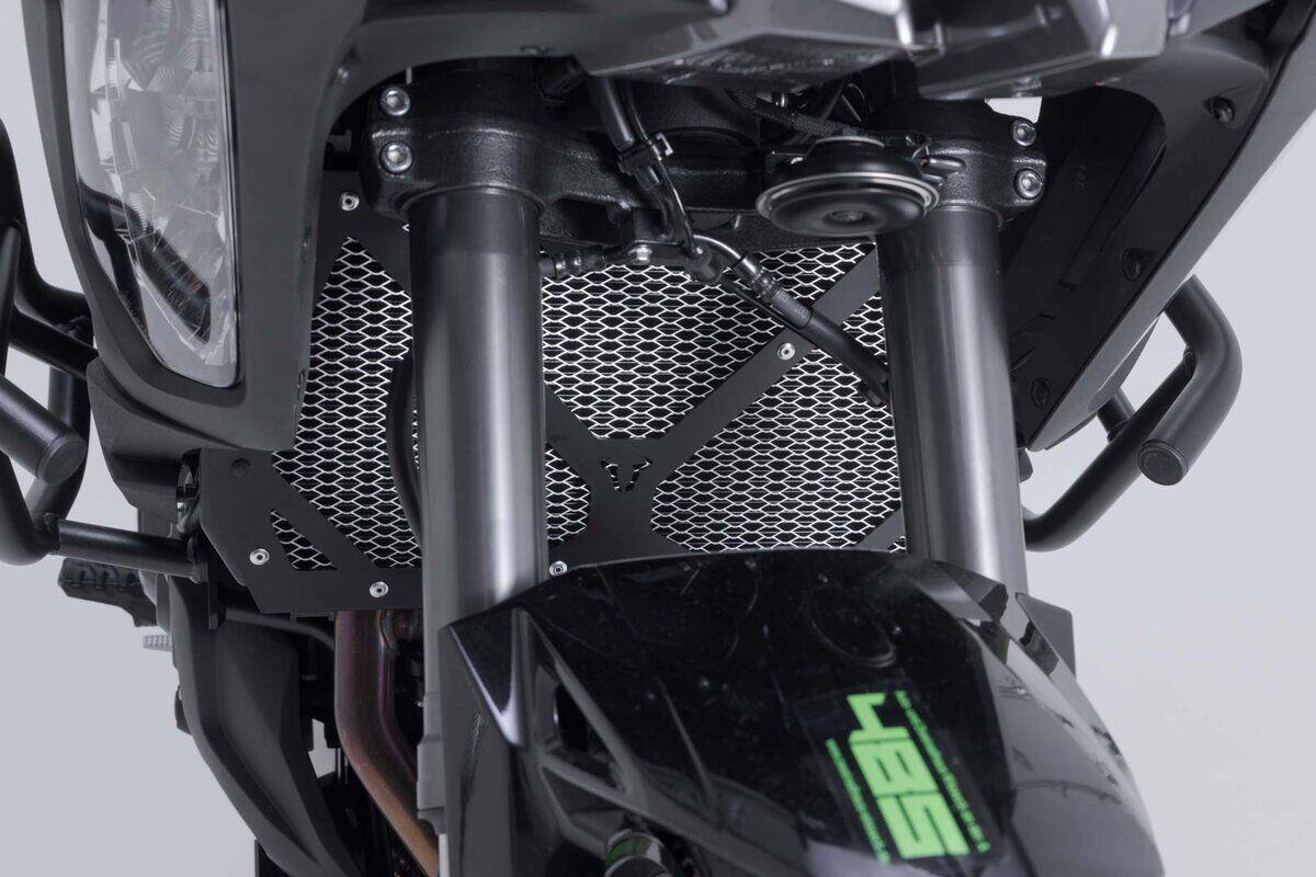 SW MOTECH Radiator Guard For Kawasaki KLZ 1100 ABS 2025 Silver KLS.08.922.10001
