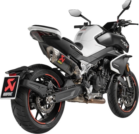 Akrapovic Slip-On Line Muffler CF/TI For CF MOTO NK 800 23-24 S-CF8SO1-HAPLC