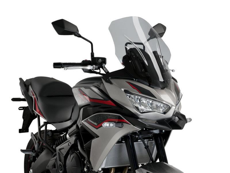 PUIG Touring Screen Dark Smoke for Kawasaki Versys 650 22-25 21260F