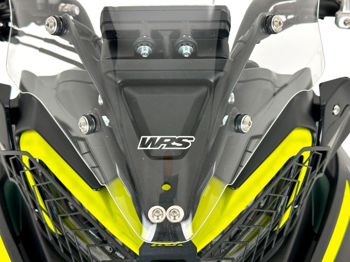 WRS Windscreen Caponord For Benelli TRK 702/X Clear Predrilled Fixed BE007T