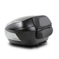 SHAD SH48 Top Box Black/Titanium inc Backrest And Carbon Cover D0B48406R