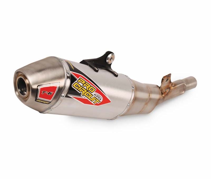 Pro Circuit T-6 Slip-On Silencers For Kawasaki KX 450 2024-2026 0122445A