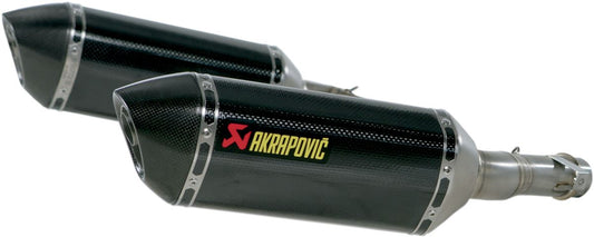 Akrapovic CF Slip-On Line Muffler For Kawasaki Z 1000 10-13 S-K10SO6-HZC