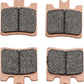 Sbs HS Street Sintered Front Brake Pads For Yamaha FJR 1300 2006-2020 740HS