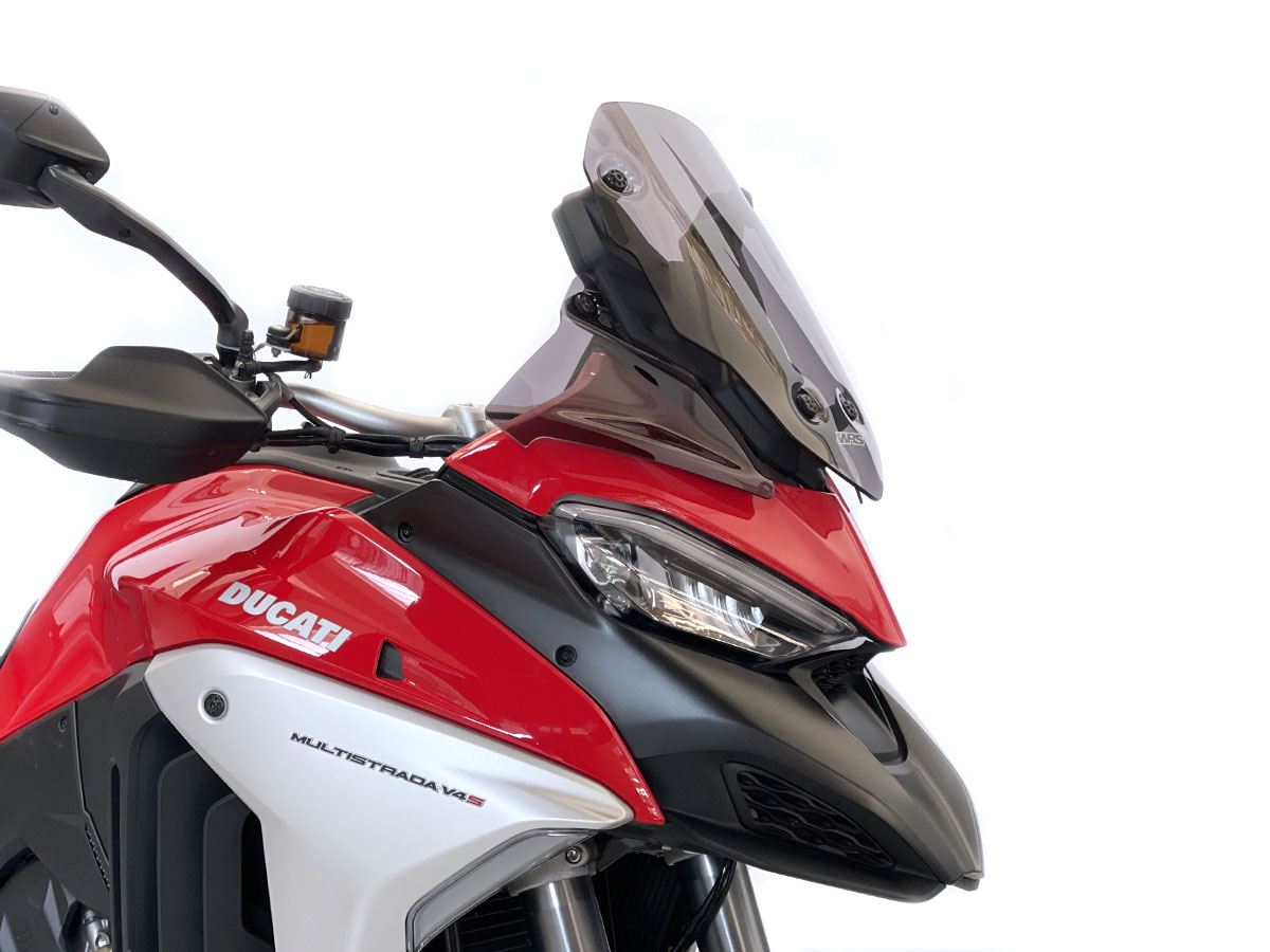 WRS Windscreen Sport Ducati Multistrada V4 Dark Smoke Du018fs