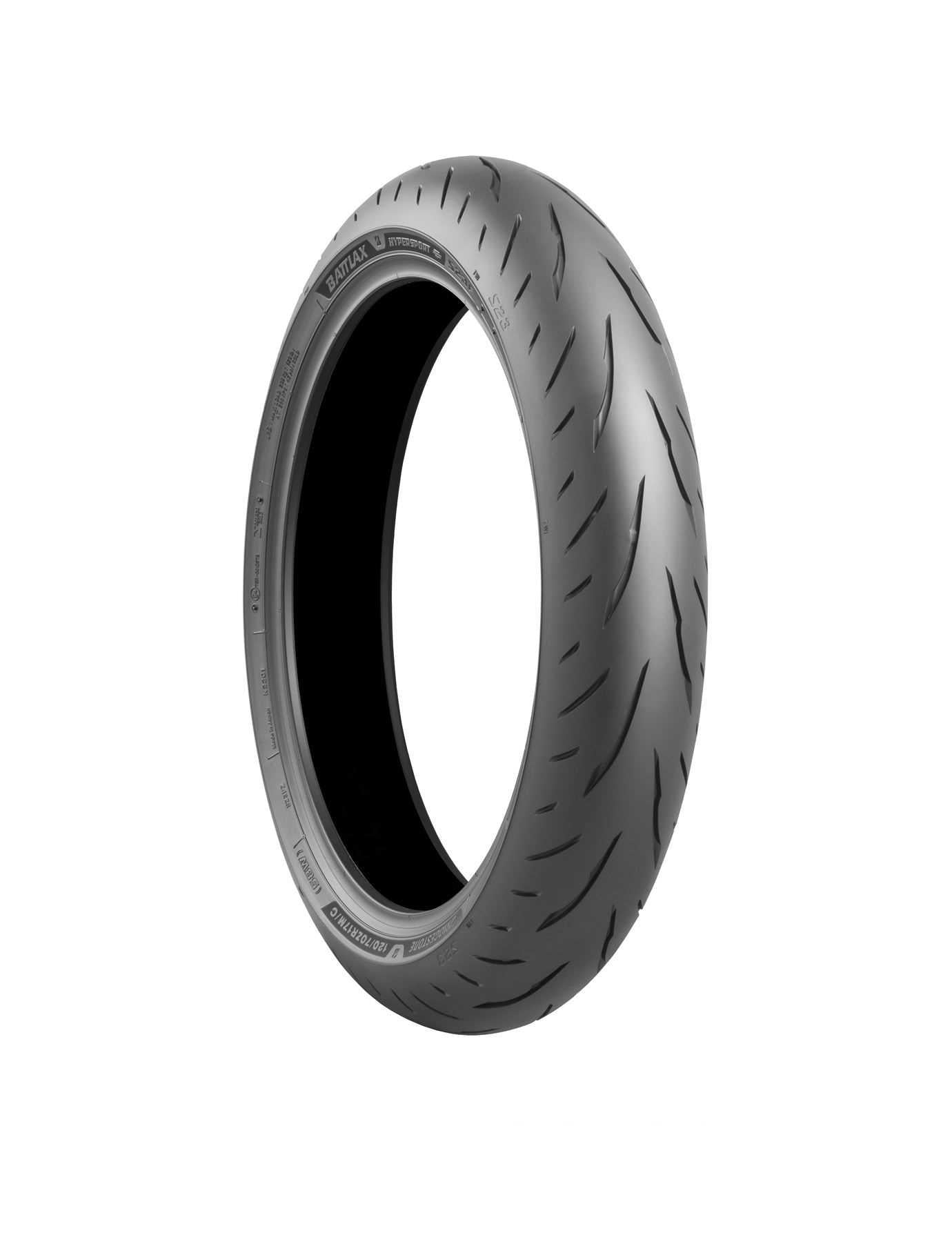 BRIDGESTONE Battlax Hypersport S23 F Motorcycle Tyre 120/70ZR17 (58W) TL 24756