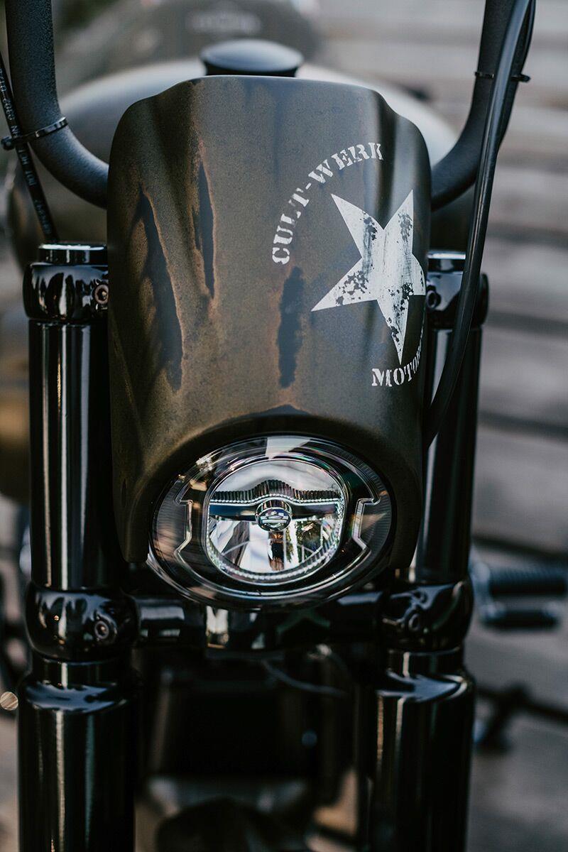 Cult Werk Fork Covers For Harley Davidson FXBBS 1868 2018-2024 HD-BRO113